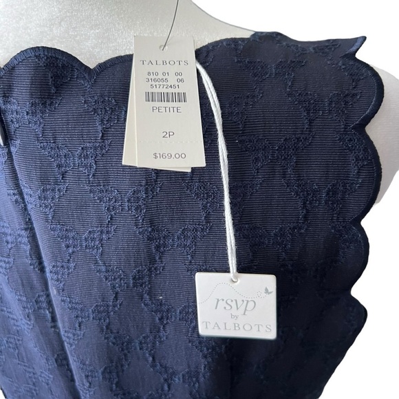 RSVP By TALBOTS Jacquard Sheath Dress - Picture 7 of 8